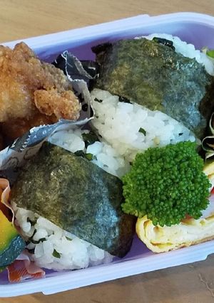 21/9/15 年長唐揚げ弁当-レシピのメイン写真