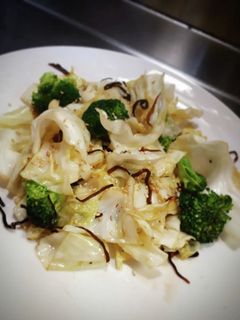 塩昆布とゴマ油のキャベツ炒め@≧↺≦@❩-レシピのメイン写真