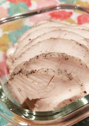 低温調理でムネ肉でも超しっとりの鶏ハム-レシピのメイン写真