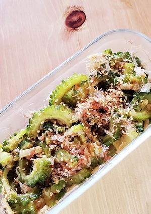 ゴーヤの生姜炒め-レシピのメイン写真