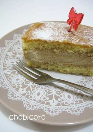 ヘーゼルナッツ＊カフェケーキ-レシピのメイン写真