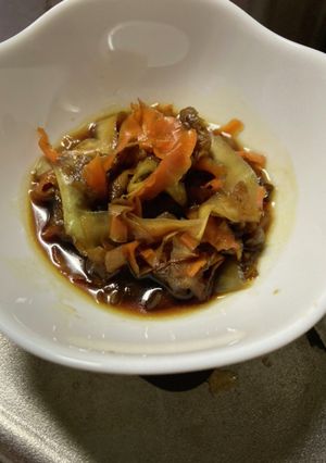 クズ野菜のきんぴら-レシピのメイン写真