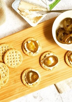ハラペーニョチーズクラッカー-レシピのメイン写真