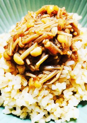醤油麹で簡単　なめ茸-レシピのメイン写真