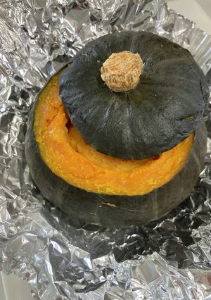 かぼちゃまるごとプリン-レシピのメイン写真