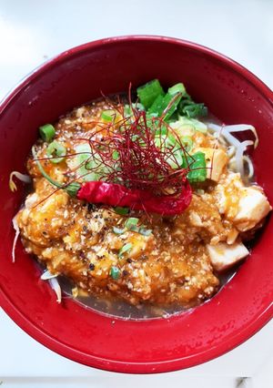 インスタントで簡単に 麻婆麺-レシピのメイン写真