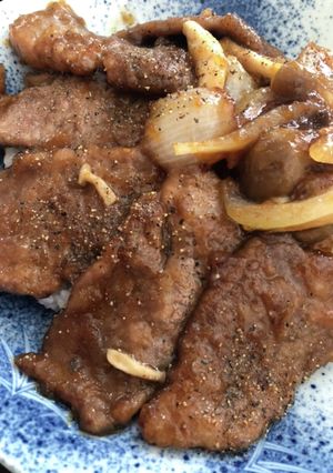 ちょっとだけ一手間美味しい焼肉丼-レシピのメイン写真