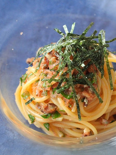 イワシと明太子の冷製パスタ-レシピのメイン写真