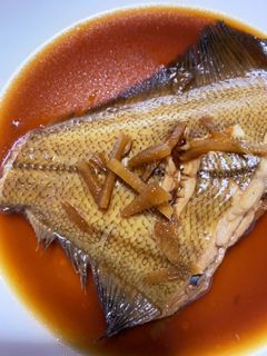 エテカレイの煮付け-レシピのメイン写真
