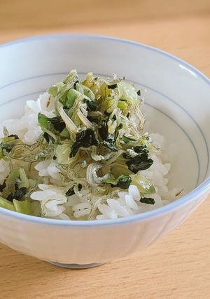 チンゲン菜とじゃこのふりかけ-レシピのメイン写真