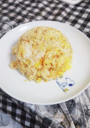 ☆お鍋の素で簡単染み染みチャーハン-レシピのメイン写真