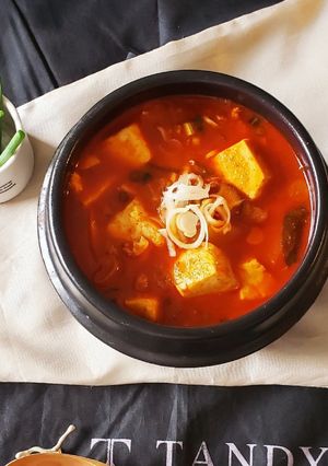 ピリ辛の豆腐じゃがいもコチュジャンチゲ-レシピのメイン写真