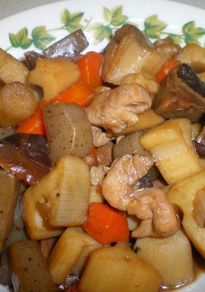 根菜の炒め煮-レシピのメイン写真