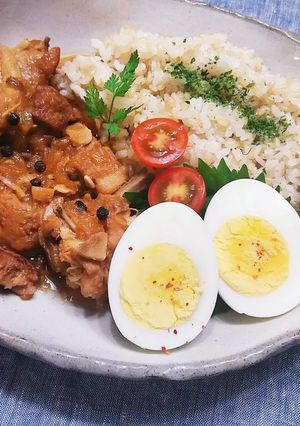 フィリピン料理★ポーク＆チキンアドボ-レシピのメイン写真