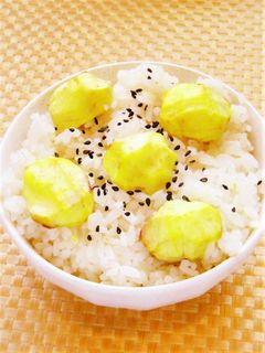 ☺白だしで簡単♪秋の味覚・栗ご飯☺-レシピのメイン写真