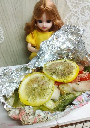 リカちゃん♡爽やかソースチキン包み焼き*-レシピのメイン写真