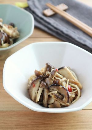 お弁当に♪きのこの中華風ピリ辛マリネ-レシピのメイン写真