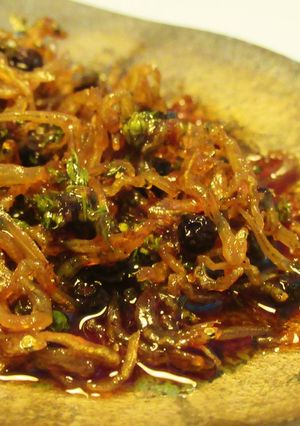 〖 ちりめんじゃこと穂じその佃煮 〗-レシピのメイン写真