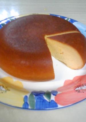 炊飯器でスフレチーズケーキ-レシピのメイン写真