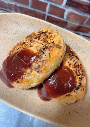 ダイエットにんじんハンバーグ!-レシピのメイン写真
