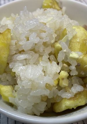生栗と塩だけで炊くゴロゴロ栗ご飯-レシピのメイン写真