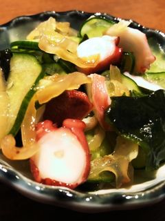 白きくらげとタコときゅうりの酢の物-レシピのメイン写真