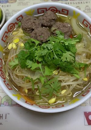 MrsWongちのバミーナーム-レシピのメイン写真