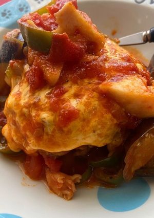 卵パン粉無し！トマソの煮込みハンバーグ-レシピのメイン写真