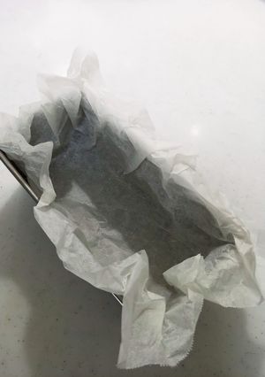 クッキングシートを簡単に型に-レシピのメイン写真