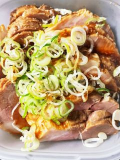 簡単♡電子レンジパスタ容器で煮豚-レシピのメイン写真