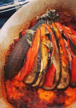 茄子の重ね焼き-レシピのメイン写真