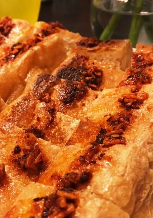 カリカリ栃尾揚げ　食べるラー油がけ-レシピのメイン写真