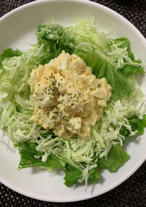 ポテトたまごサラダ 簡単-レシピのメイン写真