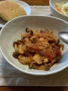 チキンのトマト煮込み-レシピのメイン写真