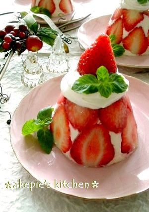 苺のミニ♡レアチーズケーキ-レシピのメイン写真