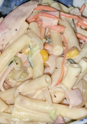 甘めマカロニサラダ〜お好み焼き定食にぜひ-レシピのメイン写真