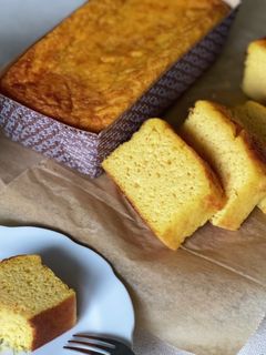 おからと米粉の にんじんパウンドケーキ-レシピのメイン写真