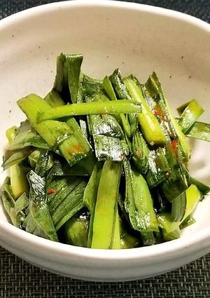 ニラの醤油漬け(ラーメンスープで！)-レシピのメイン写真