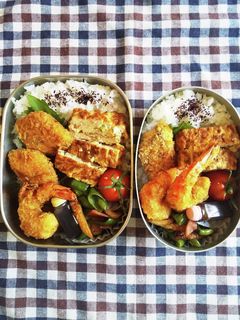 高校生 息子と娘のお弁当 11-レシピのメイン写真