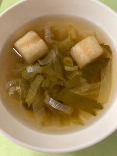 【保育園給食】梅しそ風味汁-レシピのメイン写真