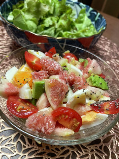 無花果サラダ-レシピのメイン写真