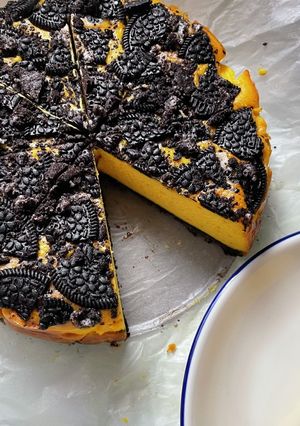 南瓜のチーズケーキ-レシピのメイン写真
