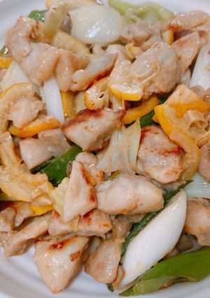鶏モモのネギ塩れもん-レシピのメイン写真