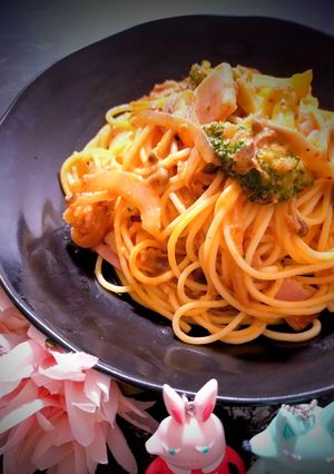 ☆簡単☆ミートソースのクリームパスタ✨💖-レシピのメイン写真