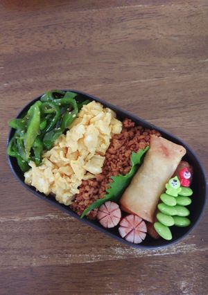 JK☆3色そぼろ弁当♪-レシピのメイン写真
