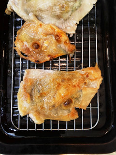 鶏皮パリパリ焼き-レシピのメイン写真