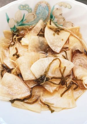 大根と塩昆布の甘酢漬け-レシピのメイン写真