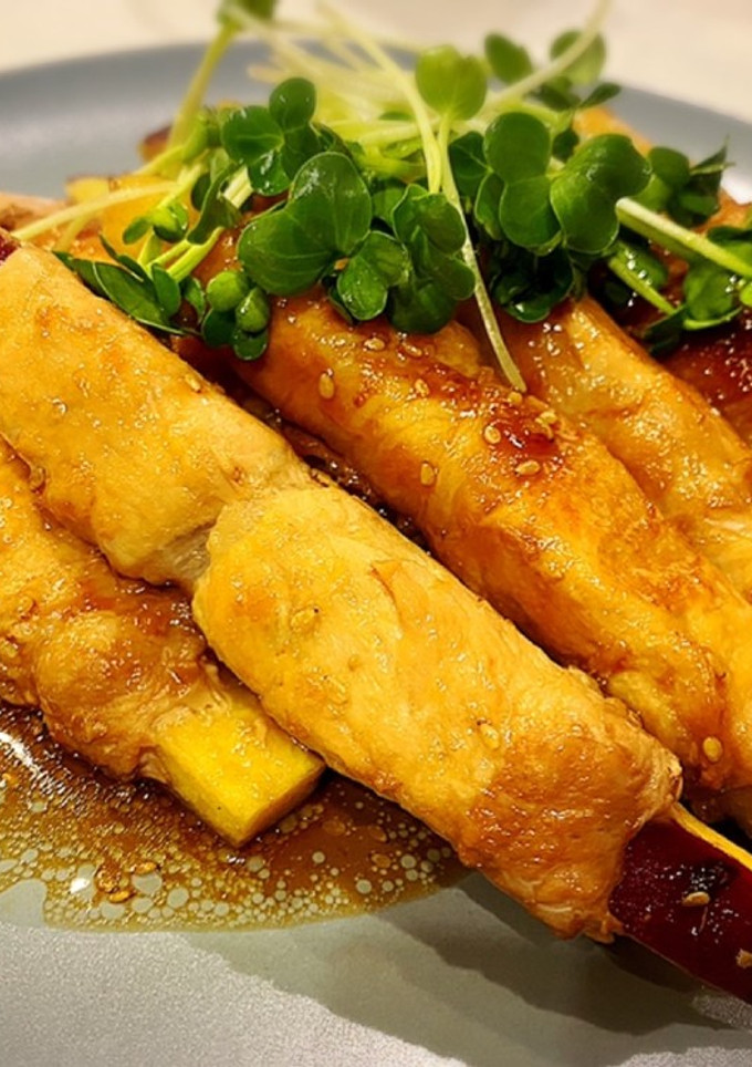 サツマイモの豚肉巻き♪-レシピのメイン写真