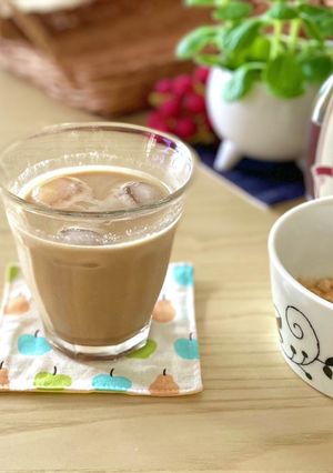 メープルカフェオレ☆きな粉入り-レシピのメイン写真