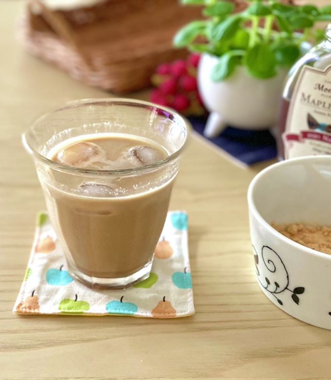 メープルカフェオレ☆きな粉入り-レシピのメイン写真